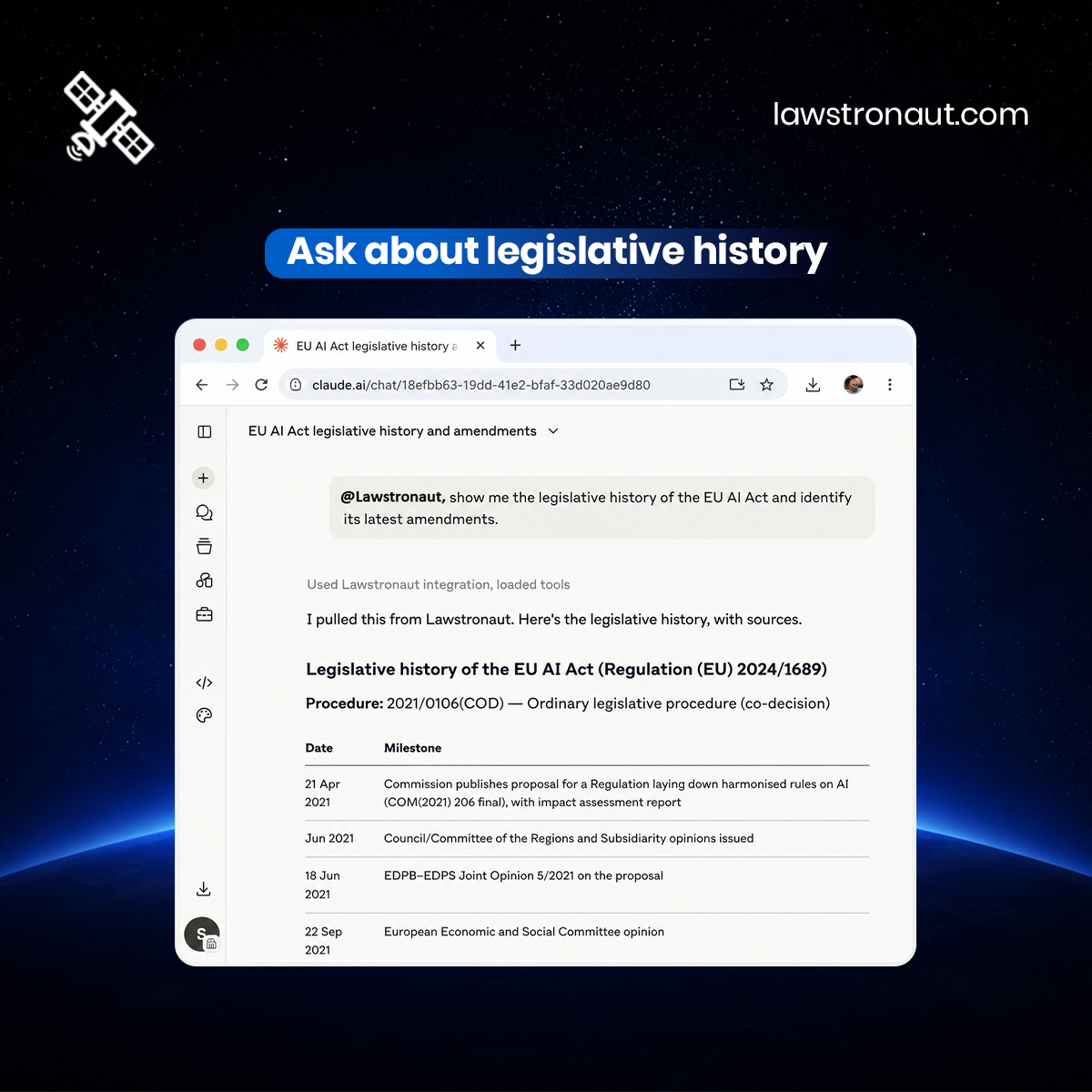 Lawstronaut screenshot