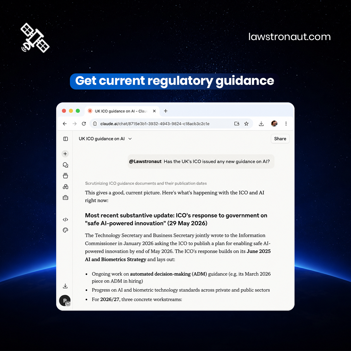 Lawstronaut screenshot
